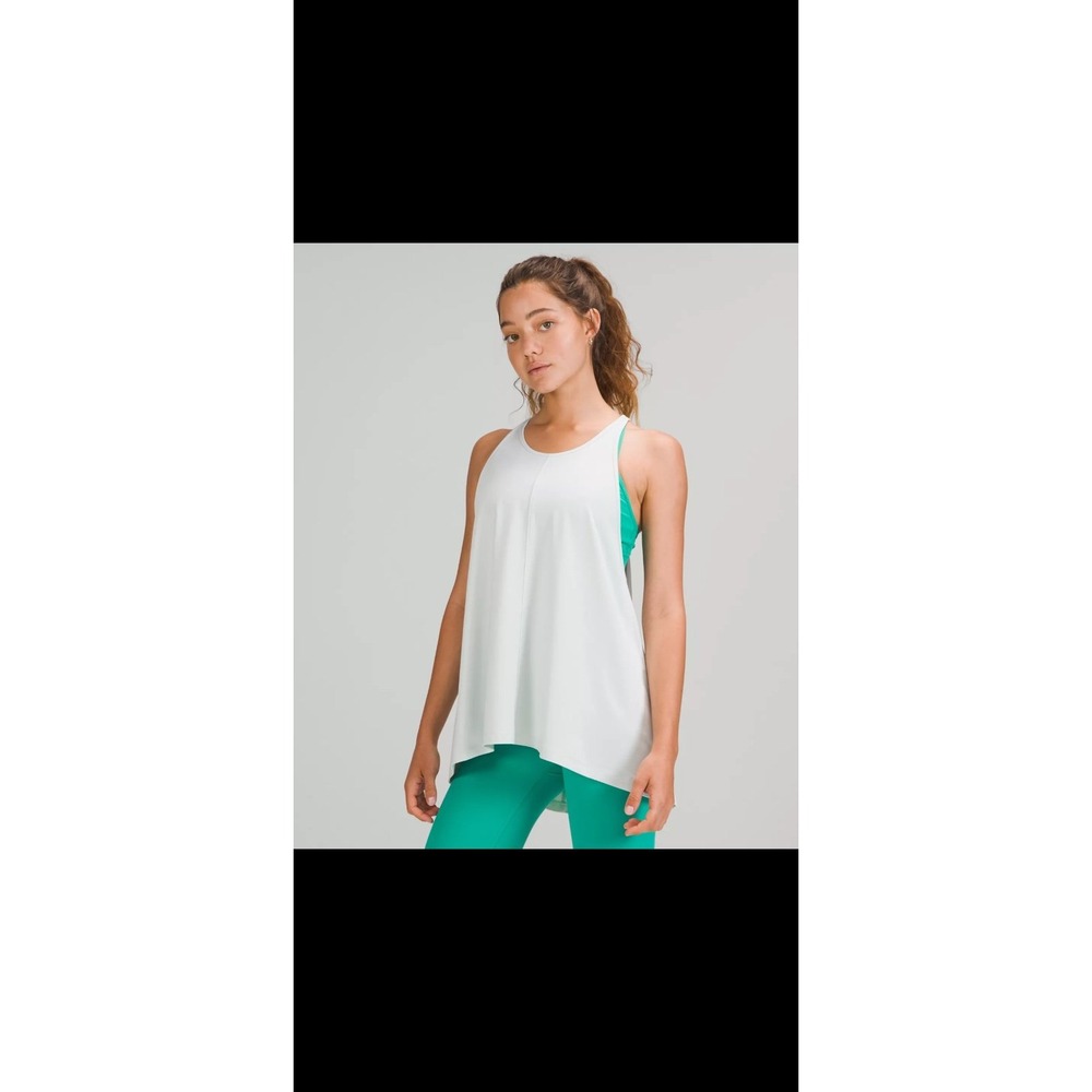 Lululemon High Neck Racerback Tank Sz 14 NWT